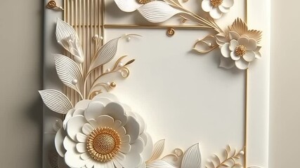 vintage background with frame