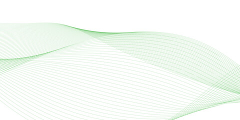Wall Mural - abstract wavy information technology smooth wave lines background. design used for banner, presentat