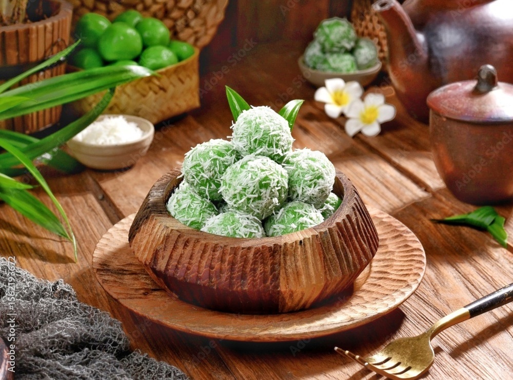 Klepon Also Known As Onde onde Is A Type Of Cake Or Steamed Snack klepon-also-known-as-onde-onde-is-a-type-of-cake-or-steamed-snack