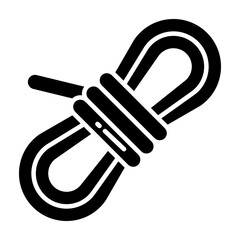 Wall Mural - modern design icon of rope