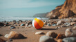 © Image soup - A Beach Ball on the Beach