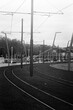 Tram lines in Bilbao