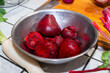 © Christine La/Stocksy - beets in bowl