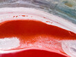 © James Fulton/Stocksy - Red pattern abstract