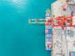 © Lawren Lu/Stocksy - Turquoise Waters Meet Industrial Port Aerial Perspective