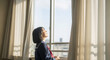© kojima workroom - High school girl looking out the window