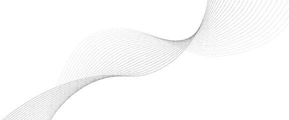 Wall Mural - vector flowing particles future technology concept technology, data science, geometric background