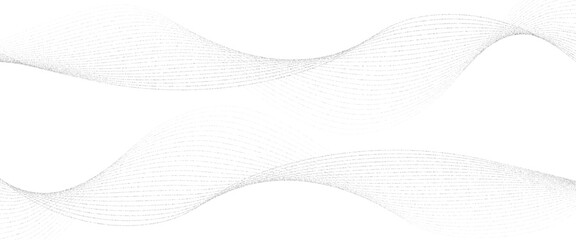 Wall Mural - vector flowing particles future technology concept technology, data science, geometric background