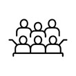 © Svetlana - Icon of people group seated and interacting during a conference