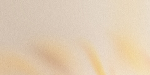 Wall Mural - a soft abstract background features a gentle gradient of beige and yellow with a grainy texture, cre