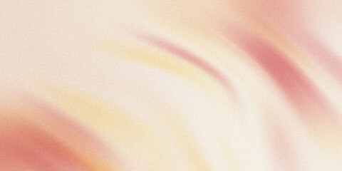 Wall Mural - a delicate abstract background showcases a blend of pink, yellow, and white with a grainy texture, c