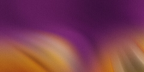 Wall Mural - a vibrant abstract background features a gradient of purple and orange with a grainy texture, creati