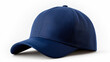 © Edhar - Navy blue cap on a plain background showcasing its design and texture
