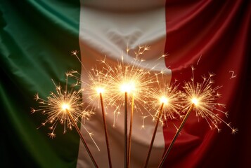 Wall Mural - Sparkling Tribute to Italy