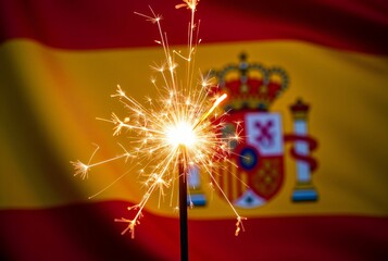 Wall Mural - Sparkling Tribute to Spain