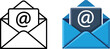 © Mouaad - email icon. mail symbol for app, ui, website and design element. transparent png and vector illustration