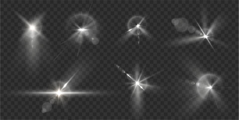 Wall Mural - png abstract bright flare magic spot flash disco bokeh scene neon background laser sparkle spotlight