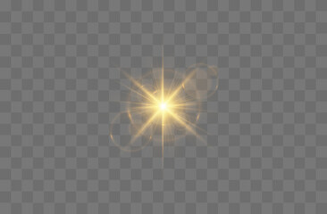 Wall Mural - png flash light summer magic sparkle white burst star flare sky shine transparent glow illustration 
