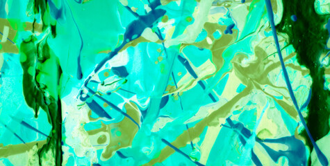 Wall Mural - bold colors and gold accents in a textured backdrop
