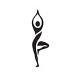 © Gabriel - An icon of a person in a minimalist yoga pose