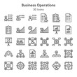 © Ahmad - 30 icons collection about business operations