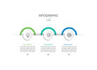 © WD 99 - Business infographic template. 3 Step timeline journey. Process diagram, Infographic elements vector illustration.