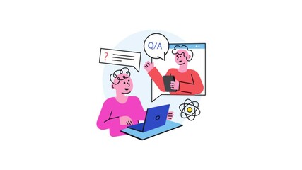 Online Qa Mp4 Video Animated