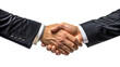 © artonix - Business handshake symbolizing agreement on white background