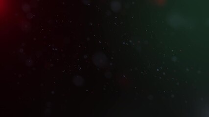 Wall Mural - Abstract Colorful Particles Flow Looped Cinematic Background Alpha Channel