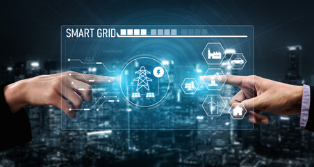 Smart grid system integrating renewable energy sources, energy storage, smart inverters, and demand response for efficient, decentralized, and modern power distribution Vouch