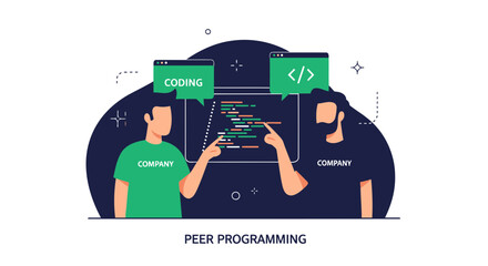 Collaborative Coding: Programmers Working Together on Code Development and Debugging