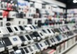© Lull - Digital Devices Retail Backdrop. Experience the expansive selection of cutting-edge technology products in a contemporary shop. The soft focus conveys the overwhelming variety and fast-paced nature.
