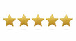 © Lerivan - Three gold stars – rating or quality assessment symbol.