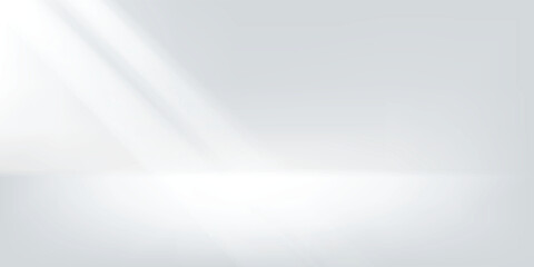 3D white cylindrical podium pedestal background with cube pedestal, Clean empty wall scene. Minimal mockup or abstract product display presentation