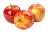 Honeycrisp Apples isolated on Transparent Background