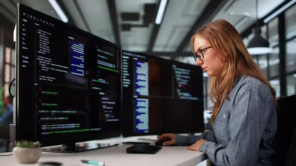 Software Programmer Or Coder Woman