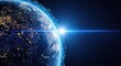 © mr_studioo - Global Network Connection Across Earth planet space