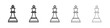 © Omnamhsivay - chess king icon simple illustration collection symbol