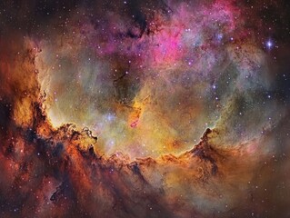Wall Mural - Cosmic nebulae