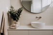© nanihta - Minimal modern and clean bathroom counter