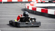 © Ievgen Skrypko - Kid'S Go-Kart Racing Track, Little Girl Drives Last Lap