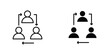 © Raj - Coordinate icon design collection. Vector sign and symbol for UI designs