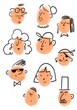 © Giulia - Illustrated Sketches of Faces of People