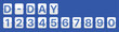 © 소희 김 - Flip-board number and letter set for D-DAY countdowns, sports scores, and event timers. Ideal for schedules, rankings, analog-style displays, and digital planners. Editable vector.