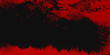 © El Muhammad - Grunge texture effect background. Distressed rough dark abstract textured. Black isolated on red. Graphic design element vintage style decoration concept grunge vector red black modern