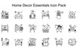 © DesignBy - Home Decor Essentials Icon Pack