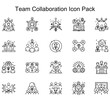 © DesignBy - Team Collaboration Icons