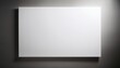 © Ellis - high resolution image of a blank white canvas