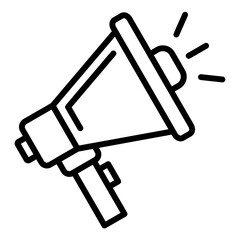 Wall Mural - Megaphone Icon