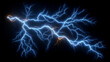 © Alexander - Electric storm bolts isolated on transparent background, charged lightning visuals, powerful nature discharge, dramatic energy surge, thunderstorm concept art, shockwave graphics,